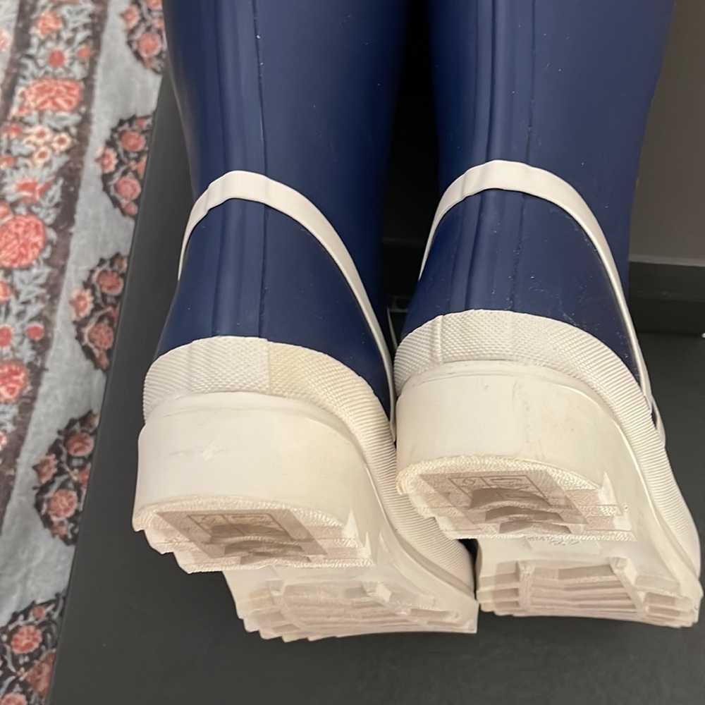 J.Crew Tall lug-sole rain boots BA185 - Picture 7 of 8